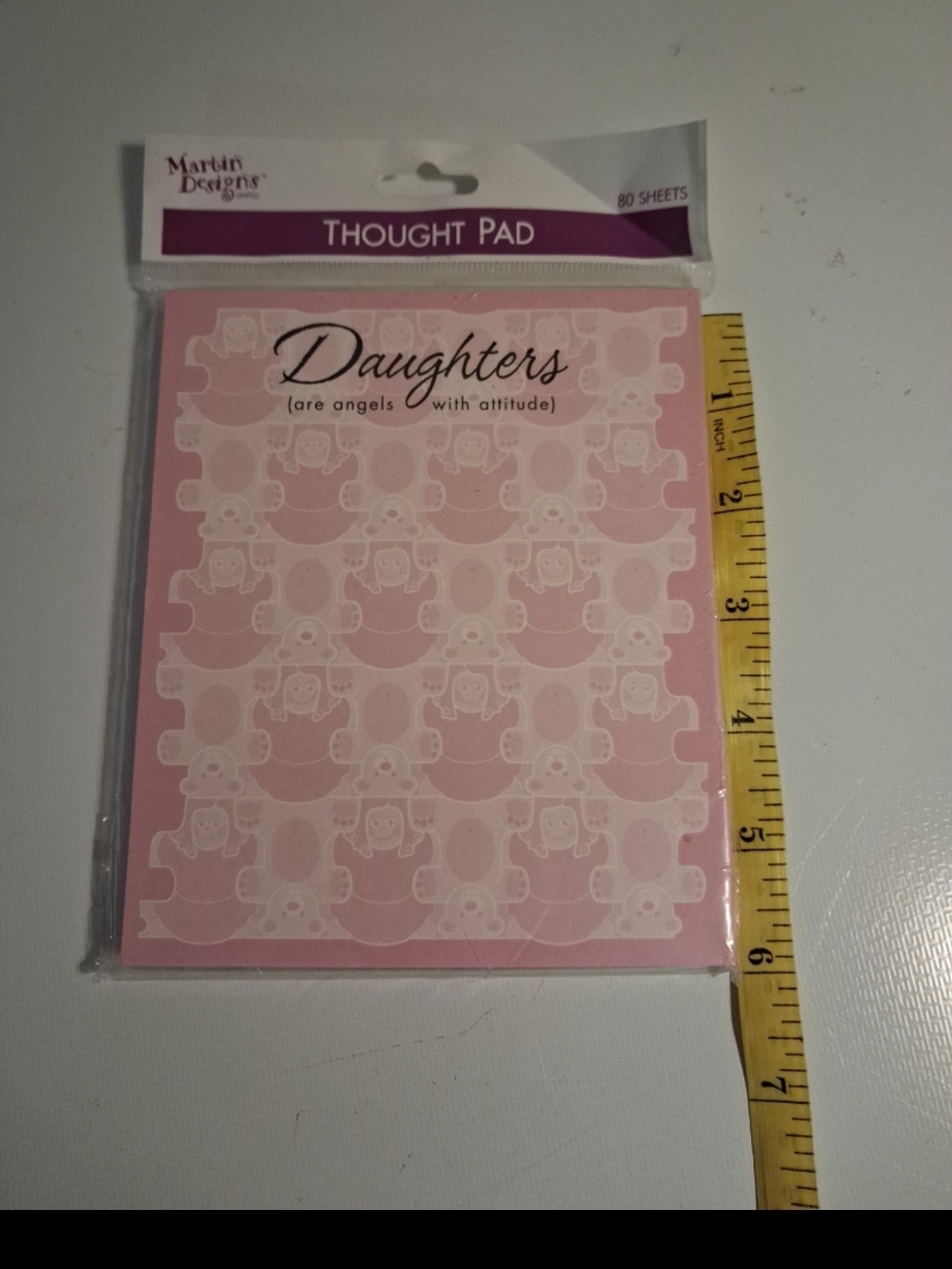Martin Designs Pink "Daughters" Thought Pad